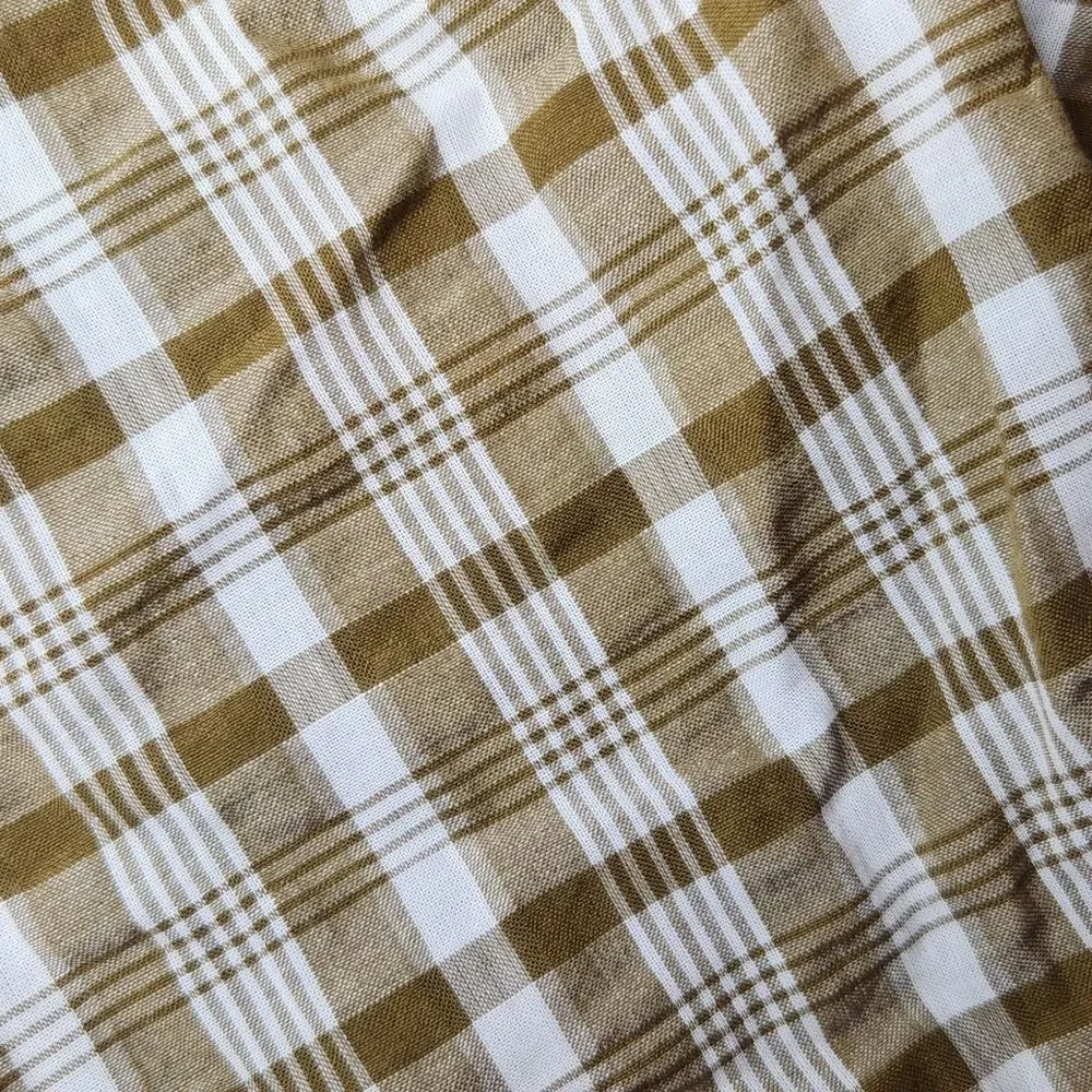 Madewell gingham blouse